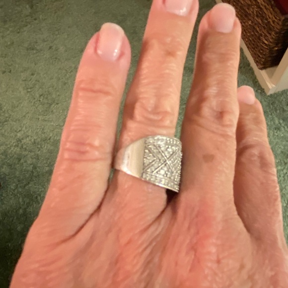 Beautiful cluster ring - Picture 2 of 6